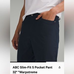 Lululemon slim fit pant.  In excellent condition.